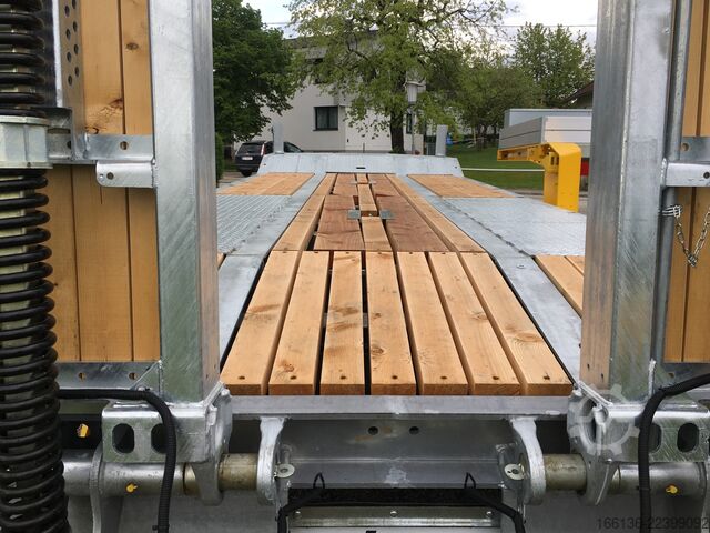 Žemo profilio platforma Fliegl Tiefladeanhänger DTS 300 Parabel/FH 6,5m