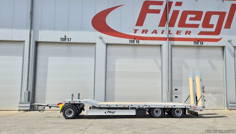 Žemo profilio platforma Fliegl Tiefladeanhänger DTS 300 Parabel/FH 6,5m