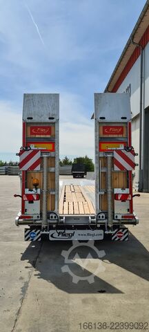 Žemo profilio platforma Fliegl Tiefladeanhänger DTS 300 Parabel/FH 6,5m