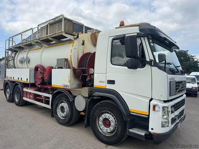 抽吸车 Volvo FM 12.380 **8x2-VACUUMTRUCK-VIDANGEUR-BELGIAN O...