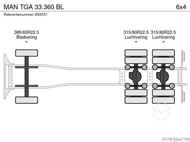  MAN TGA 33.360 BL