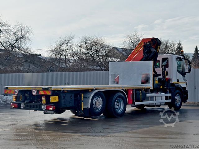 ट्रक-माउंटेड क्रेन IVECO Stralis 460 PRITSCHE 6,60m +KRAN +FUNK