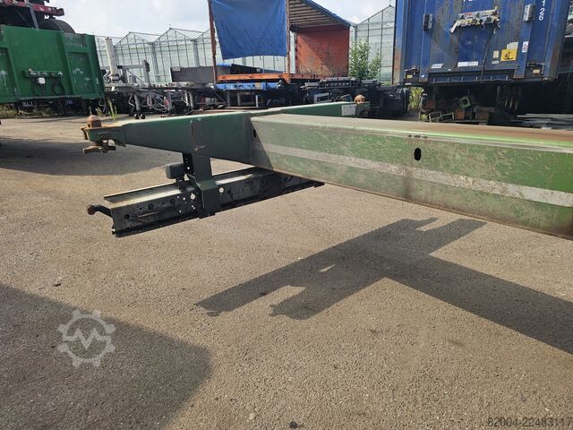 Transporte de contenedores D-TEC VCC-01 FLEXITRAILER/ALL CONNECTIONS/ APK/TUV 23...