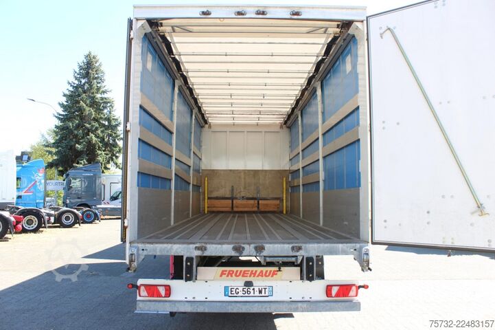 Camión plataforma con toldo MAN TGS 18.440 Plane Zug Schlafplatz AHK Retarder