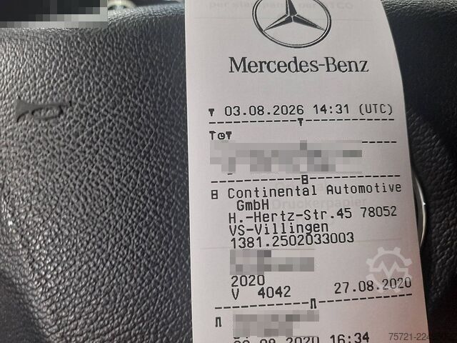 βαλίτσα MERCEDES-BENZ ATEGO 1530 LIFT AIRCO 7.2T PAYL