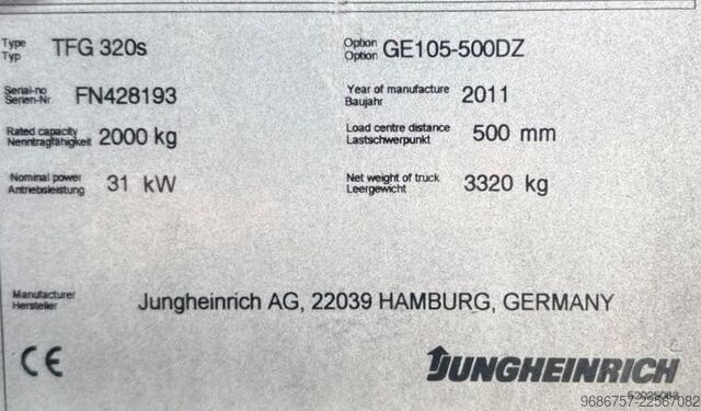  Jungheinrich TFG320S