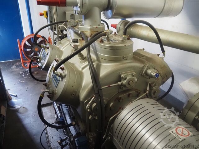 Compressor de refrigeração de pistão Sabroe SMC 112 L