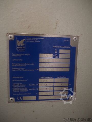 Compressor de refrigeração de pistão Sabroe SMC 112 L