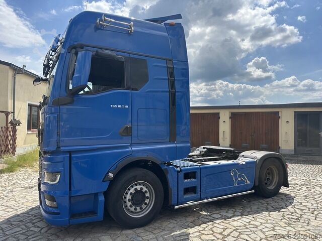 Staðlaður dráttarbíll man TGX 18.510 SZM TG3, neues Modell, Intarder