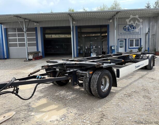 Swap chassis trailer Krone BDF Lafette 235/75R17,5 Zwilling BPW