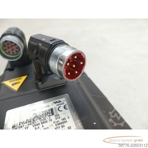 Upravljačka jedinica KUKA 1FK7081-5AZ91-1ZZ9-Z S04 Servomotor SN: YFVN50666078013