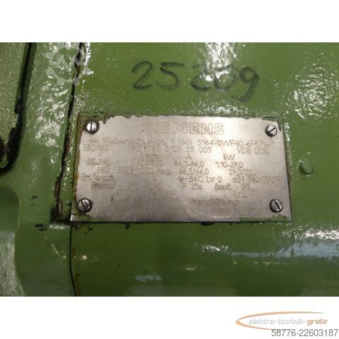 Styreenhet Siemens 1GG5164-0WF40-6HU1 - Z mit Hübner GTB 9.06 L / 420 K Tacho ohne Lüfter