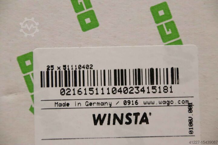 Spojnici, 25 komada Wago Winsta ECBT2