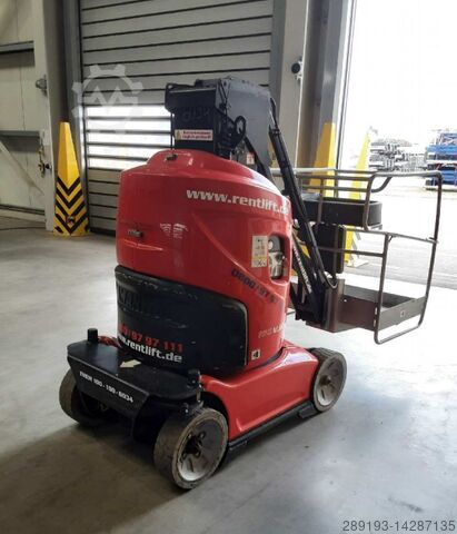 Етапи роботи самозайнятість. Manitou 100VJR Teleskopmastbühne Elektro 10m Arbeitshöhe