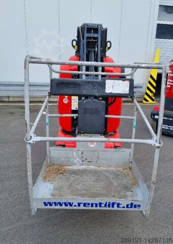 Етапи роботи самозайнятість. Manitou 100VJR Teleskopmastbühne Elektro 10m Arbeitshöhe