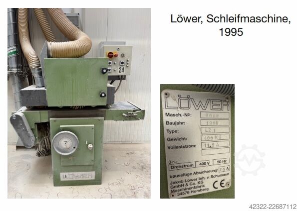 шлифовъчна машина за рамки Loewer LZ1