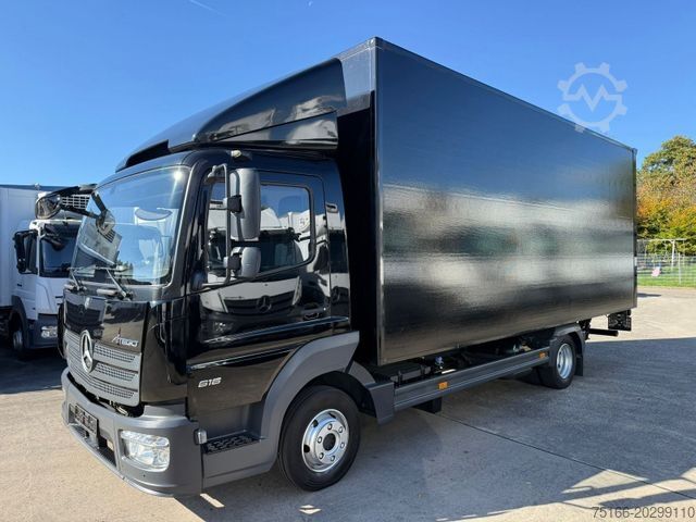 Dubă cu caroserie tip cutie MERCEDES-BENZ ATEGO 816 L Koffer 6,2 m LBW 1 T*ORIGINAL 13 tkm