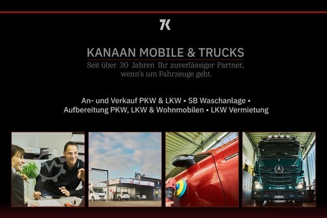 Kran fest á bíl MERCEDES-BENZ 2545 Actros 5 L  Baustoffkran HMF  TOP