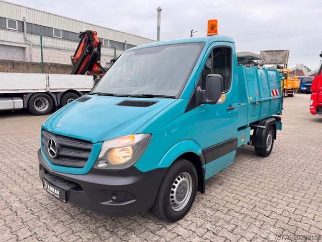 垃圾车 MERCEDES-BENZ 313 CDI Sprinter II Bertsche Müllwagen Tafel