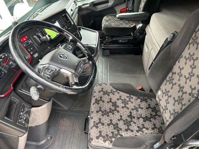 Rúllupalli vörubíll SCANIA S580 V8 MEILLER Abroller  mit Lift+Lenkachse 6x2
