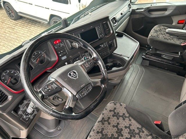 Rúllupalli vörubíll SCANIA S580 V8 MEILLER Abroller  mit Lift+Lenkachse 6x2