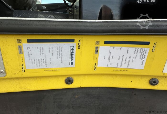 Απορριμματοφόρο Scania P310 6x2 CNG Biogas  / Swiss-Vehicle