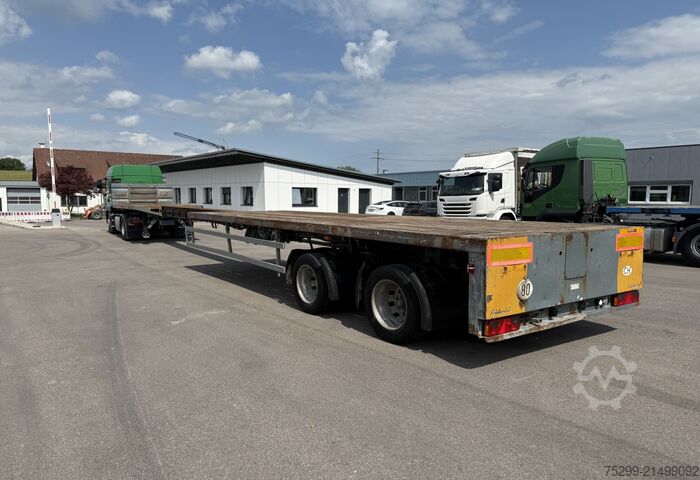 Ανοιχτό ημιρυμουλκούμενο Goldhofer Typ SPZ-DI2 Tele / Swiss-Vehicle