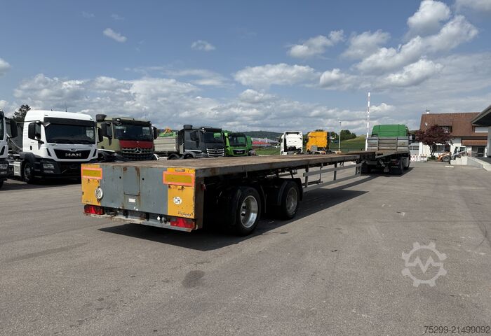 Ανοιχτό ημιρυμουλκούμενο Goldhofer Typ SPZ-DI2 Tele / Swiss-Vehicle