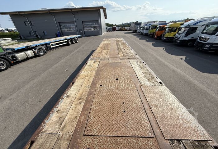 Ανοιχτό ημιρυμουλκούμενο Goldhofer Typ SPZ-DI2 Tele / Swiss-Vehicle