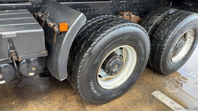 3-way tipper MAN 41.414 (BIG AXLES / 41 TONS / GRAND PONT / LAME...
