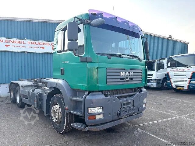 Systém hákového ramena MAN TGA 26.360BB 6x4 FULL STEEL MULTILIFT HOOK-ARM ...