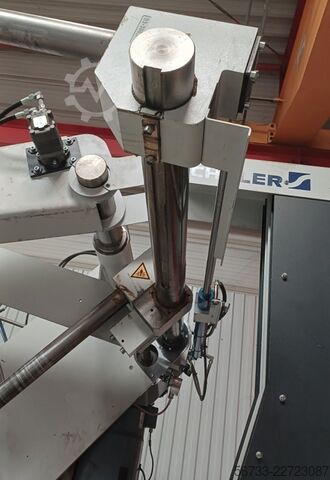 Cross-cutting system Querteilanlage mit Stanzaggregat SCHULER 1500 x 0,6 - 5,0 mm