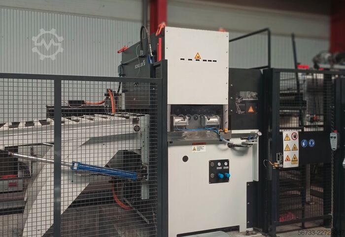 Cross-cutting system Querteilanlage mit Stanzaggregat SCHULER 1500 x 0,6 - 5,0 mm