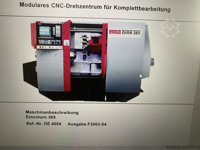 Strung CNC EMCO EMCOTURN 365/65