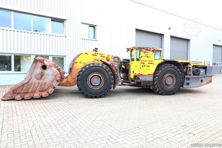 Tunnelbaumaschine Atlas Copco Untertagelader