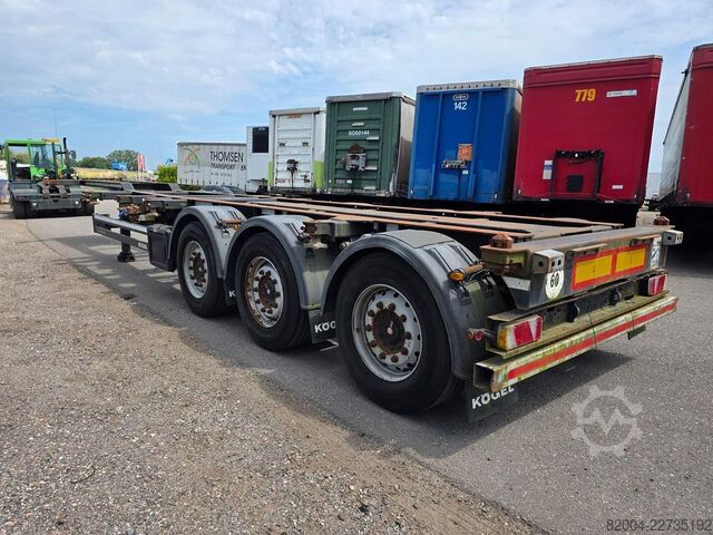 कंटेनर परिवहन KÖGEL Port 45 simplex/ extendible/ saf disc  /