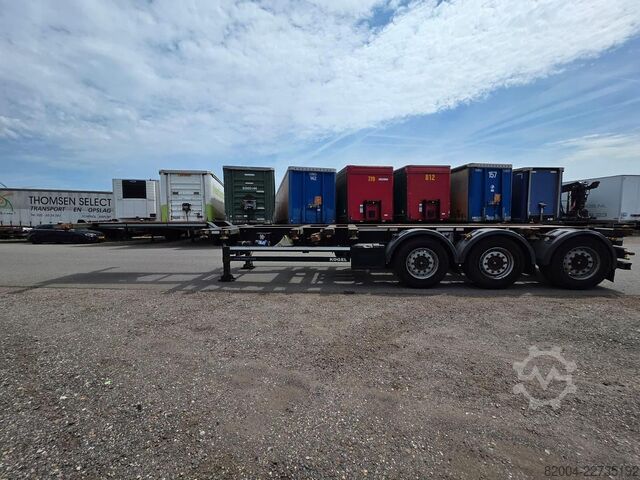 कंटेनर परिवहन KÖGEL Port 45 simplex/ extendible/ saf disc  /