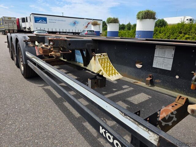 कंटेनर परिवहन KÖGEL Port 45 simplex/ extendible/ saf disc  /
