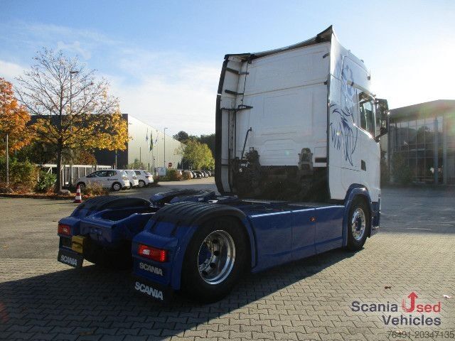 Tractor estándar Scania S 500 A4x2LB Full Air, PTO, ALCOA, Leder