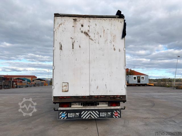 Sættevogn med walking floor SCHMITZ CARGOBULL SKI 24 * PORTAL TÜR * PLANE * ALU * TÜV