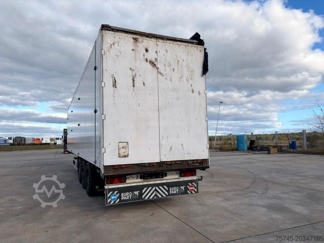Sættevogn med walking floor SCHMITZ CARGOBULL SKI 24 * PORTAL TÜR * PLANE * ALU * TÜV