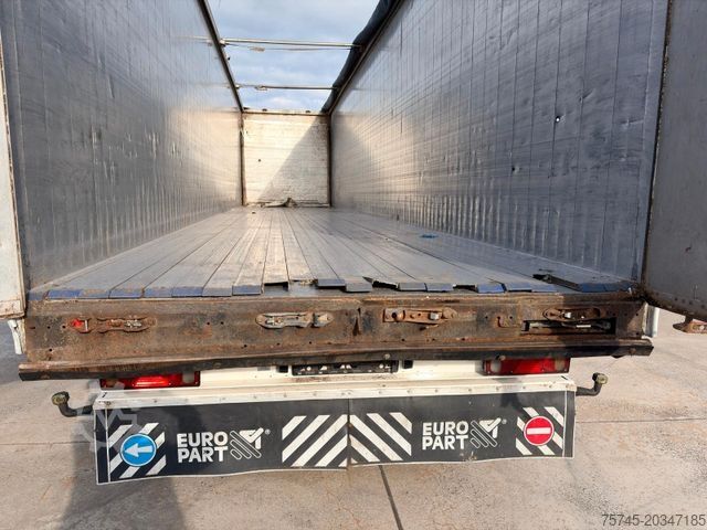 Sættevogn med walking floor SCHMITZ CARGOBULL SKI 24 * PORTAL TÜR * PLANE * ALU * TÜV