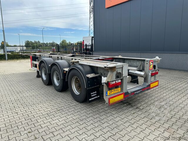 Přeprava kontejnerů Van Hool 20FT/30FT ADR CHASSIS / galvanized / BPW DRUM /...