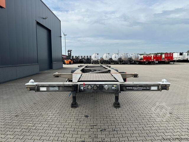 Přeprava kontejnerů Van Hool 20FT/30FT ADR CHASSIS / galvanized / BPW DRUM /...