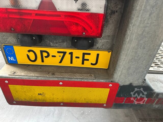 Přeprava kontejnerů Van Hool 20FT/30FT ADR CHASSIS / galvanized / BPW DRUM /...