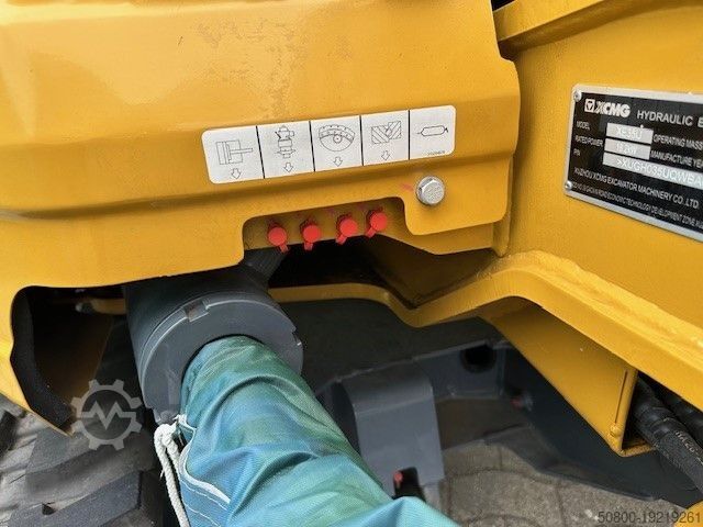 Minigrävare XCMG XE35, Gummikette, Greifer + Hammer, Klima,Yanmar