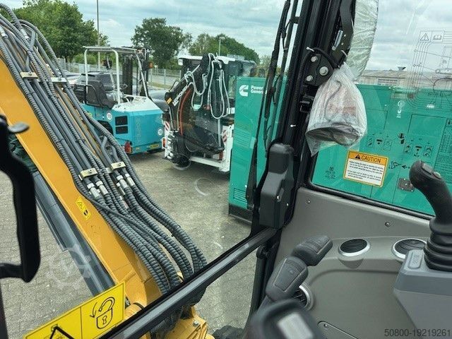 Minigrävare XCMG XE35, Gummikette, Greifer + Hammer, Klima,Yanmar