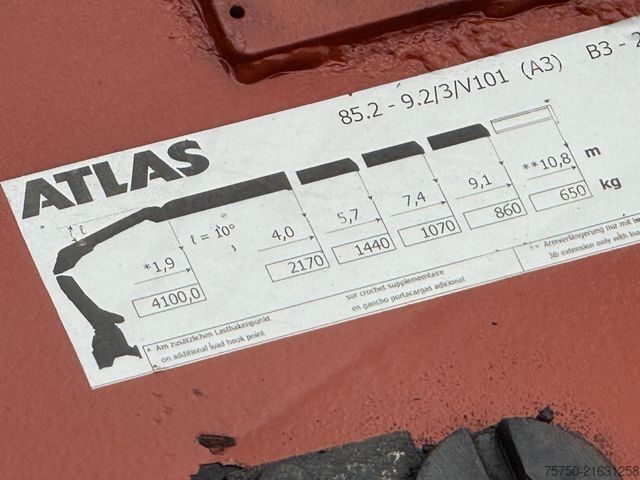 Diğer MAN TGS 28.400  6x4-4 Atlas Kran, Funk, Meiller,