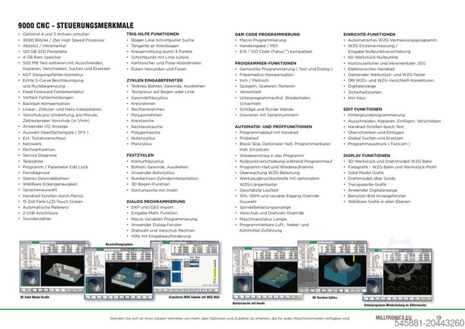 Machining center HURCO - Milltronics VM-4020-GP Neumaschine