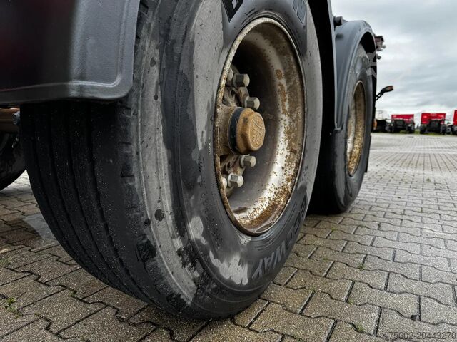 Trasporto di container Krone 2-assig 20FT chassis, BPW + trommel, luchtverin...